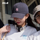 MLB帽子男女棒球帽鸭舌帽软顶休闲遮阳送礼3ACP7701N-50BKL