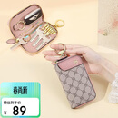 高尔夫（GOLF）钥匙包女时尚印花卡包女士多功能拉链零钱包38妇女节礼物 礼盒装