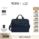 TUMI/途明 Alpha 男士公文包时尚经典商务手提公文包【礼物】 海军蓝 中包