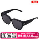 达亿瓦（DAIWA）新款 DN-8021CS 偏光镜墨镜钓鱼眼镜 时尚太阳镜 25新款外罩式偏光镜 灰色
