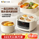 小熊（Bear）电炖盅隔水炖汤盅电炖锅燕窝炖盅煲汤炖汤陶瓷全自动家用3-4人炖煮一体多功能锅4.1L DDZ-J25H5