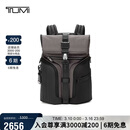 途明（TUMI）ALPHA BRAVO男士双肩包翻盖大容量双肩背包炭黑色 礼物