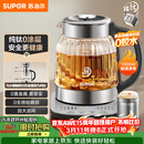 苏泊尔（SUPOR）1.5L 纯钛养生壶 煮茶壶烧水壶 恒温煮茶器 加大滤网 电热水壶保温花茶壶 0胶水 SW-15YQ62