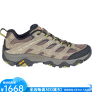 迈乐（Merrell）男鞋徒步鞋Moab 3登山鞋网布透气支撑舒适EVA中底抓力 Walnut/Moss  11 /45