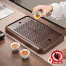 文白茶盘家用小托盘2025年新款储水沥水式两用功夫茶海一人简易喝茶台
