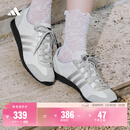 adidas「冰淇淋T头鞋」VS JOG 2.0薄底运动鞋男女阿迪达斯轻运动   晶白/金属银/灰色 (推荐女生选小半码)   37