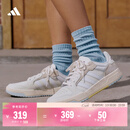 adidas ENTRAP美式校园风运动少年感复古篮球风板鞋男女阿迪达斯   米白色/灰色   38