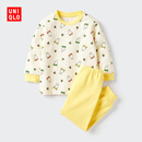 优衣库婴幼儿宝宝UT绘本合作系列睡衣长袖套装26春夏新款487999 42 浅黄色 100