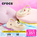 卡骆驰（CROCS）贝雅云彩女士洞洞鞋户外休闲鞋|208186 冬日白-11S 38 (240mm)