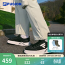 FILAFUSION 斐乐潮牌【章昊同款】男鞋厚底帆布鞋运动休闲鞋 黑/奶白-BG 41