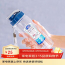 乐扣乐扣（LOCK&LOCK）夏季塑料水杯户外便携式提绳运动水杯手提式塑料壶500ML透明