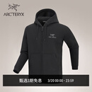 ARC'TERYX始祖鸟 EMBLEM FLEECE FULL-ZIP HOODY 男子 抓绒衫 Black/黑色 M
