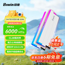 佰维（BIWIN）48G(24G×2)套装 DDR5 6000频率台式机内存条 时空行者DW100 RGB灯条(C28)白色AI PC电脑存储配件
