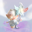 POP MART泡泡玛特【预售】DIMOO瞬间的奇遇系列手办盲盒潮玩玩具摆件礼物 整盒12个 不支持七天无理由退换