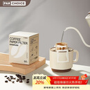 PAKCHOICE挂耳咖啡滤纸便携式咖啡滤袋手冲滤杯滴漏式咖啡滤纸 60只装