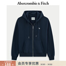 Abercrombie & Fitch【美式复古】经典小麋鹿图案美式抓绒卫衣25秋冬女装152-5417 宝蓝色 XS (160/84A)