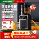 蓝宝（BLAUPUNKT）榨汁机原汁机家用渣汁分离果汁机冰淇淋机全自动大口径水果蔬菜榨汁高出汁好清洗纯汁率99%星空灰
