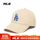 MLB韩国棒球帽洋基队新款大小标NY帽子软顶硬顶鸭舌帽CP66/CP77 卡其LA大标CP66徐璐同