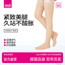 迈迪德国medi一级塑性美腿压力袜腿酸腿胀运动过膝袜徒步登山跑步袜 超薄款（肤色） 1双 S (身高150-155cm 体重40-48kg)