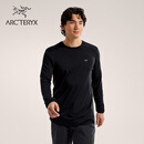 ARC'TERYX始祖鸟 IONIA MERINO WOOL LS 男子 羊毛长袖T恤 BLACK/黑色 M
