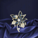 赫莲娜HR陌花大衣胸针女西装别针女款防走光精致胸花生日圣诞节礼物女 陌花胸针