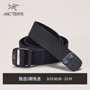 ARC'TERYX始祖鸟 CONVEYOR BELT 38MM 男女同款 腰带 BLACK/黑色 M