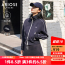 艾诺丝雅诗【商场同款】2026春季新款休闲运动半身裙+短外套套装女50219219 藏青色 M