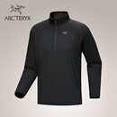 ARC'TERYX始祖鸟 DELTA 1/2 ZIP 男子 抓绒衫 BLACK/黑色 M