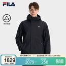 FILA斐乐官方男士棉服2026春新款时尚休闲简约基础保暖连帽外套
