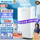 格力（GREE）移动空调无外机免打孔免安装卧室公寓厂房办公室适用制冷快多档风速便携移动品质压缩机6年质保 【强劲制冷+独立除湿】大2匹冷暖
