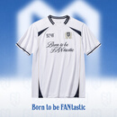 安踏樊振东系列 | 男女同款夏季足球风休闲速干短袖T恤172628107R 雪花白-1 L