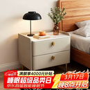 千禧华府床头柜卧室家用小型床头柜子现代简约床头储物柜轻奢风床边柜50