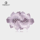 奢蔻（Cercoo）【520送女朋友礼物】温柔拾光发夹水钻夹子头饰发卡弹簧夹礼盒装