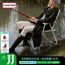 HUNTER雨靴户外露营女鞋惠灵顿经典英伦防水防滑骑士靴女长筒女靴高筒靴 哑光黑色/BLK 38