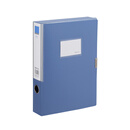 齐心（Comix）A1258 档案盒55mm A4 灰蓝 1个装 经济 特价款