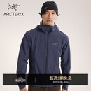 ARC'TERYX始祖鸟 GAMMA MX HOODY 防风 男子 软壳夹克 BLACK SAPPHIRE II/蓝黑色 M