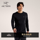 ARC'TERYX始祖鸟 IONIA MERINO WOOL LS 男子 羊毛长袖T恤 BLACK/黑色 M