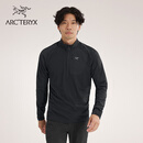 ARC'TERYX始祖鸟 DELTA 1/2 ZIP 男子 抓绒衫 BLACK/黑色 M