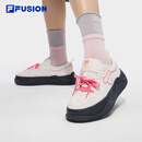 FILA FUSION潮牌板鞋26夏季新款男女工装风厚底帆布鞋舒适百搭