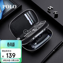 POLO钥匙包男士头层牛皮卡包男多功能收纳包防刮钥匙扣生日礼物送男友