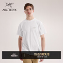 ARC'TERYX始祖鸟 KRAGG SL COTTON SS 透气 男子 棉质短袖T恤 WHITE LIGHT/石膏白 XL