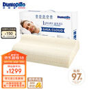 邓禄普（Dunlopillo）盖伊雅舒睡波浪枕 荷兰进口特拉雷Talalay天然乳胶枕物理发泡工艺