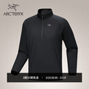 ARC'TERYX始祖鸟 DELTA 1/2 ZIP 男子 抓绒衫 BLACK/黑色 M