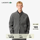 LACOSTE法国鳄鱼男装25秋冬新款时尚百搭针织衫开衫外套|AH5170 050/深灰色 L 5