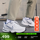 耐克男老爹鞋训练鞋春季健身轻便缓震运动NIKE MONARCH 4 415445 102白色/金属银/深藏青 38.5 (240mm)
