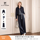 香影藏青色复古牛仔套装女2026春季新款格子吊带短外套裤子三件套 藏青 M 160/84A/95-110斤