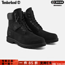 添柏岚（Timberland）男鞋马丁靴户外徒步登山皮革休闲鞋复古英伦高帮靴子男 001/黑色/宽版 42