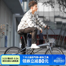 大行（DAHON）折叠自行车20英寸8级变速经典P8单车KBC083 消光灰经典版--京仓