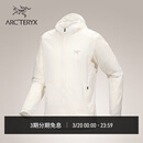 ARC'TERYX始祖鸟 INCENDO AIRSHELL HOODY 轻量 男子 风壳®夹克 ARCTIC SILK/极地白 M