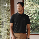 比音勒芬【冰氧吧】2026春夏新款男休闲上衣多色抗菌凉感舒弹短袖POLO衫T